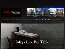 Tablet Screenshot of muebleshighend.com